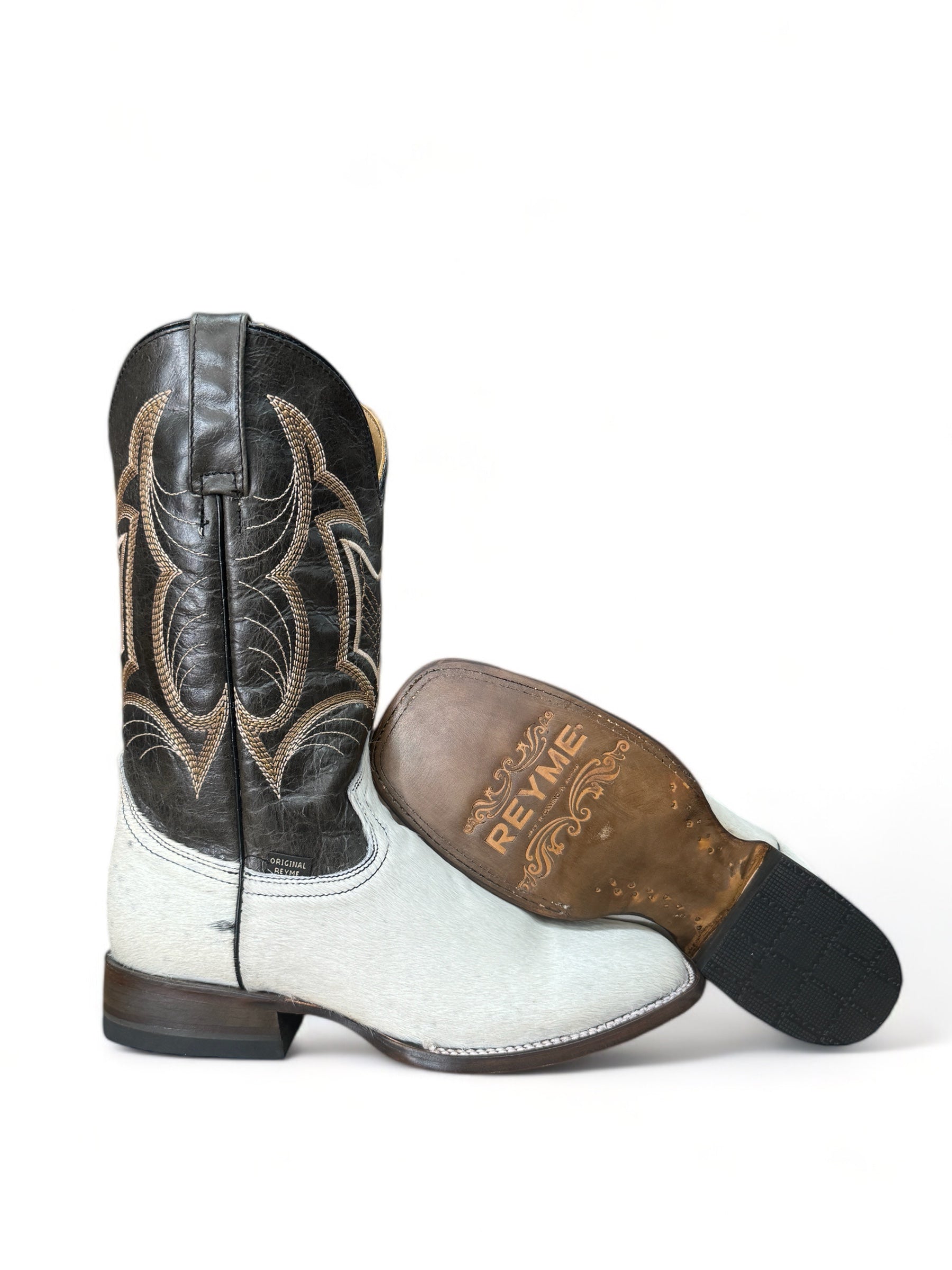 Cowboy Men Boot With Authentic CowHide