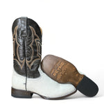 Cowboy Men Boot With Authentic CowHide