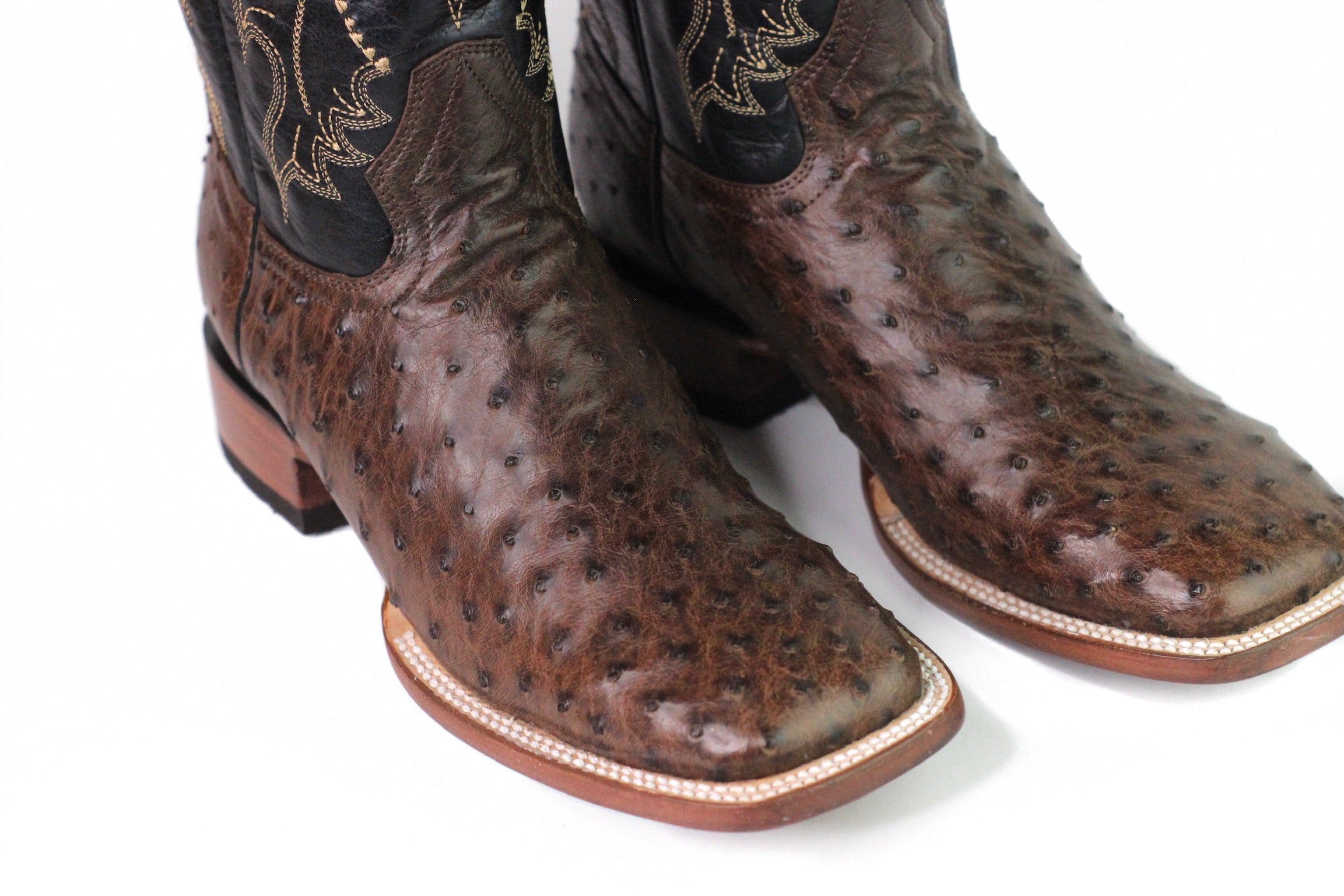 Arango Ostrich Genuine Boots