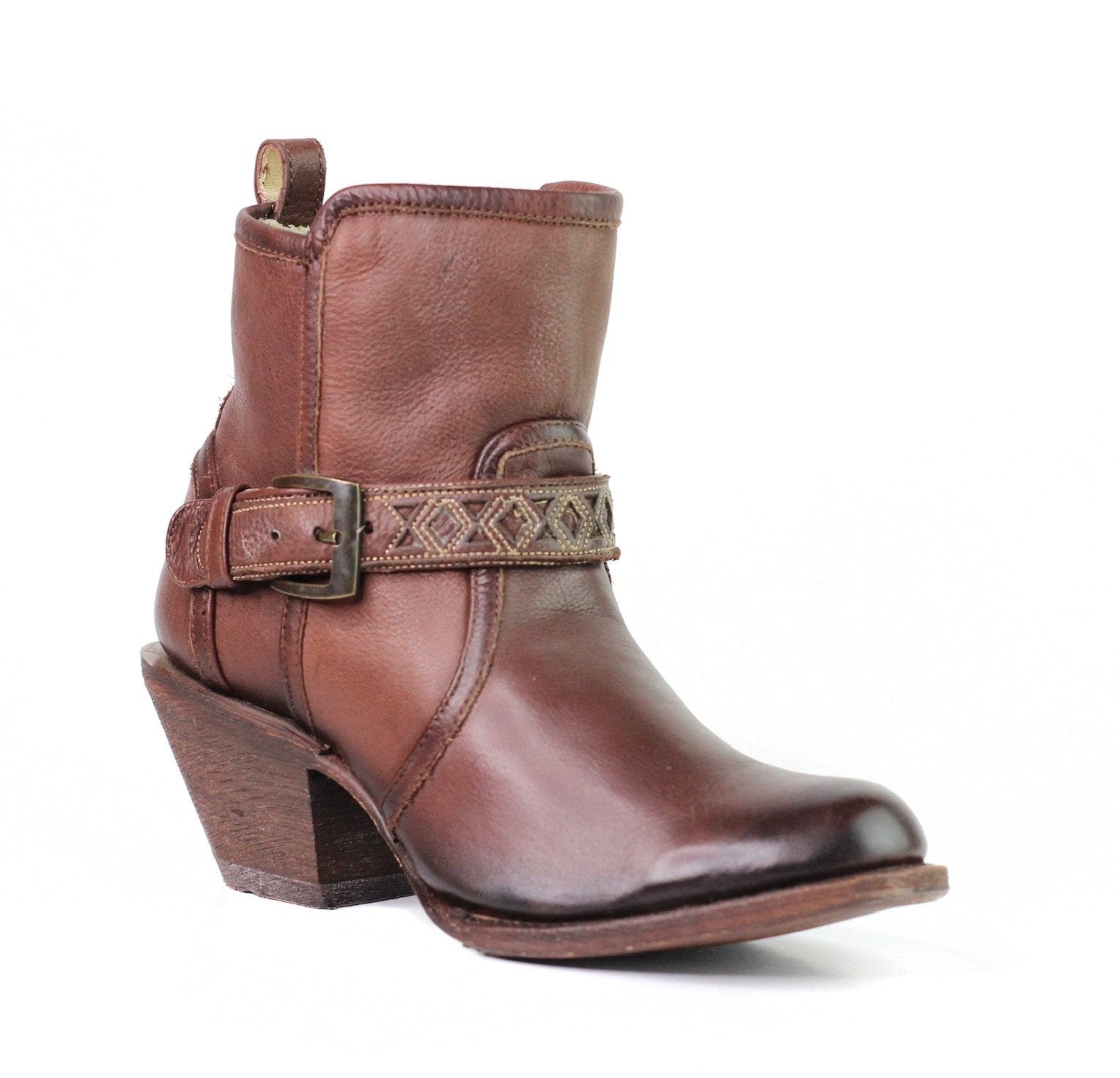 Greta Buckle Strap Boot