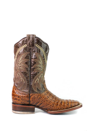 CT Crocodile Leather Print Men's Boot