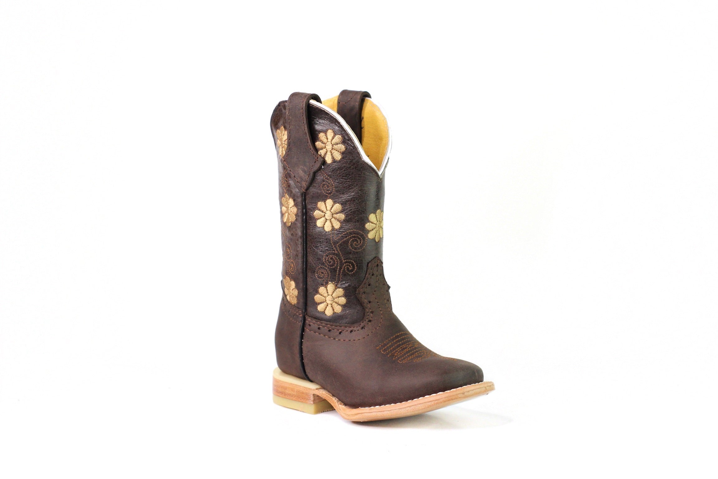 OldC Crazy Brown Kid Boot