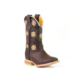 OldC Crazy Brown Kid Boot