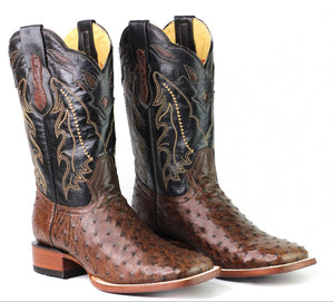 Arango Ostrich Genuine Boots