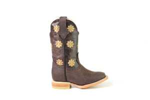 OldC Crazy Brown Kid Boot