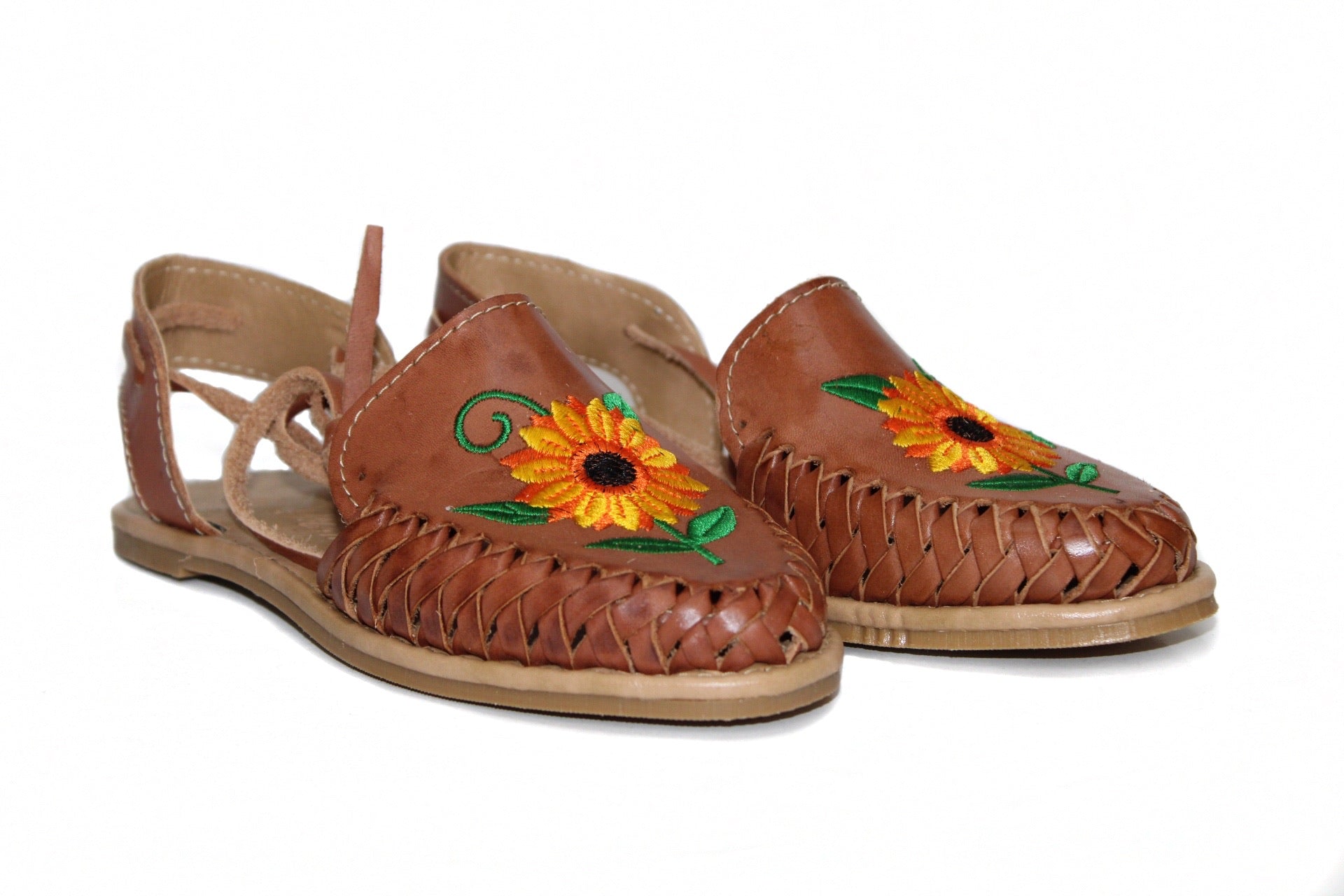 Mexican Leather Sandal Girasol