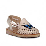 Mexican Leather Sandal K Butterfly