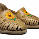 Mexican Leather Sandal Sunflower 327