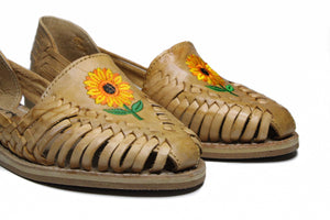 Mexican Leather Sandal Sunflower 327