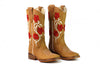 RB Red Flower Kid Boot