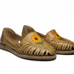 Mexican Leather Sandal Sunflower 327